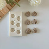 6-Piece Halloween Set Silicone Mold